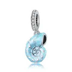NAZ - Charm Plata Concha Celeste…