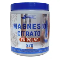 FNL - Citrato De Magnesio Puro Polvo 270 Grs