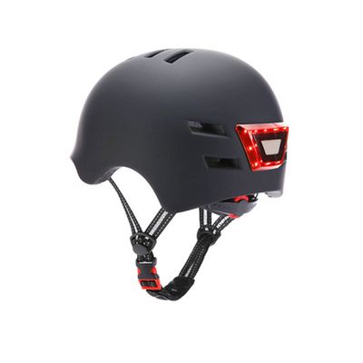 Imagen 2 del producto Casco Luz Led Negro M Para SCOOTER-BICICLETA