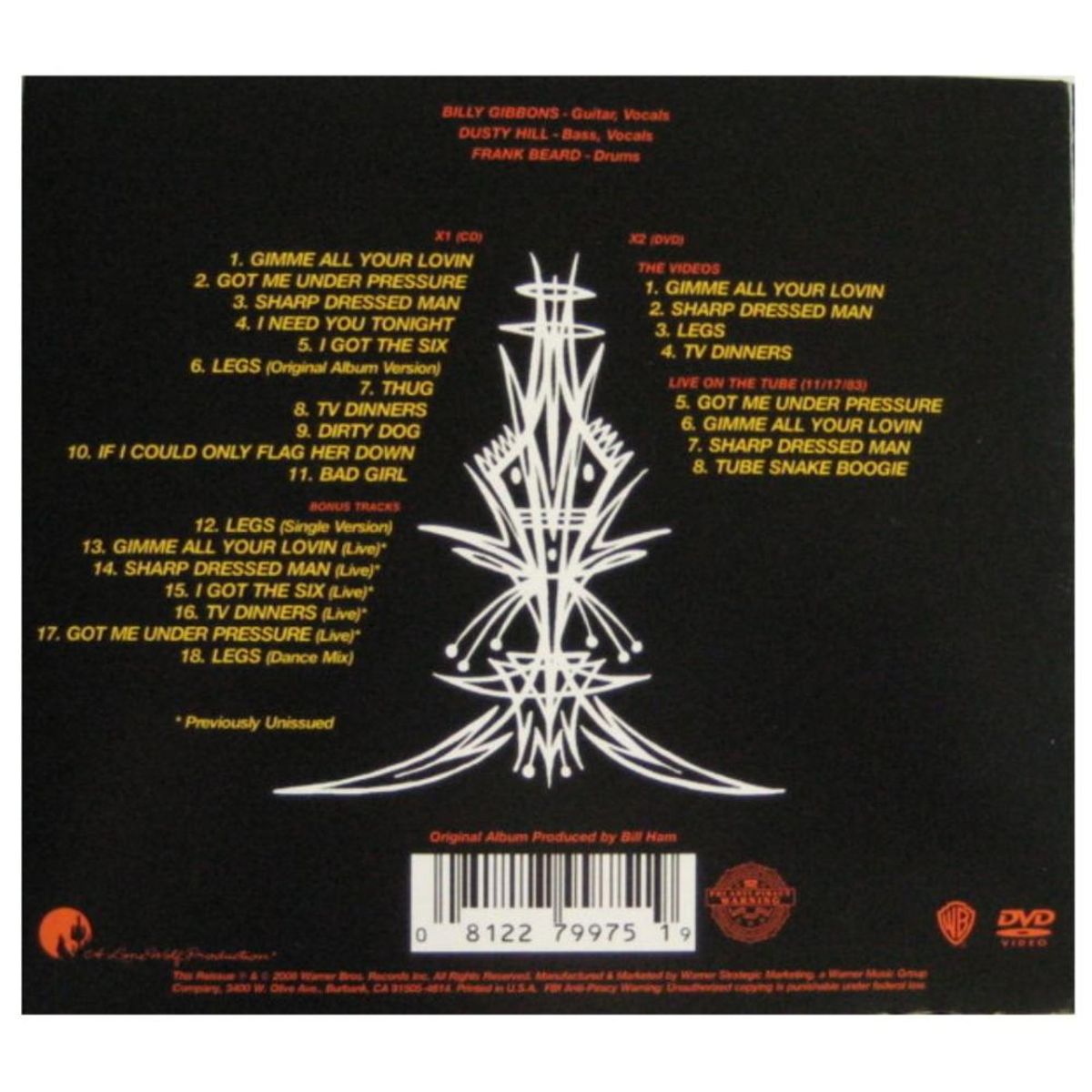HITWAY MUSIC - ZZ TOP - ELIMINATOR (CD+DVD) - CD HITWAY MUSIC