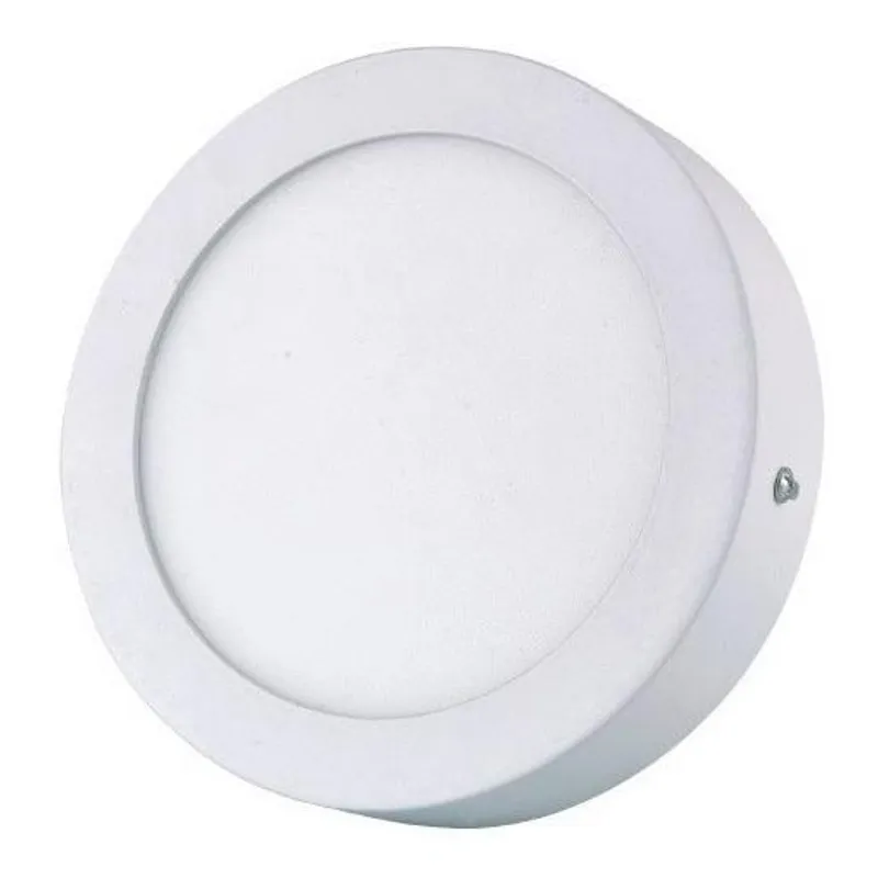 BP ILUMINACION - Panel Led Circular 6w Luz Blanco Frío Sobrepuesto D12cm BP