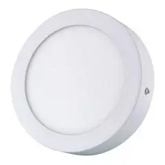 BP ILUMINACION - Panel Led Circular 6w Luz Blanco Frío Sobrepuesto D12cm BP.