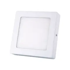 BP ILUMINACION - Panel Led Cuadrado Sobrepuesto 12w Luz Blanco Neutro BP