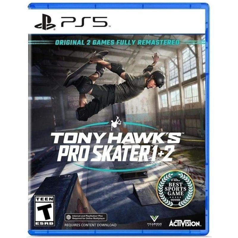 PLAYSTATION - Tony Hawk's Pro Skater 1 + 2 PS5 Físico