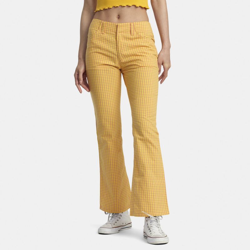 RVCA - Pantalón Mujer Kennedy J Ndpt Mostaza RVCA