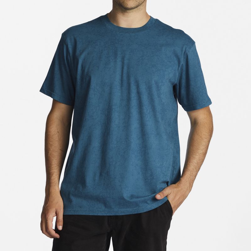 BILLABONG - Polera M/C Hombre Essential Wash M Azul BILLABONG