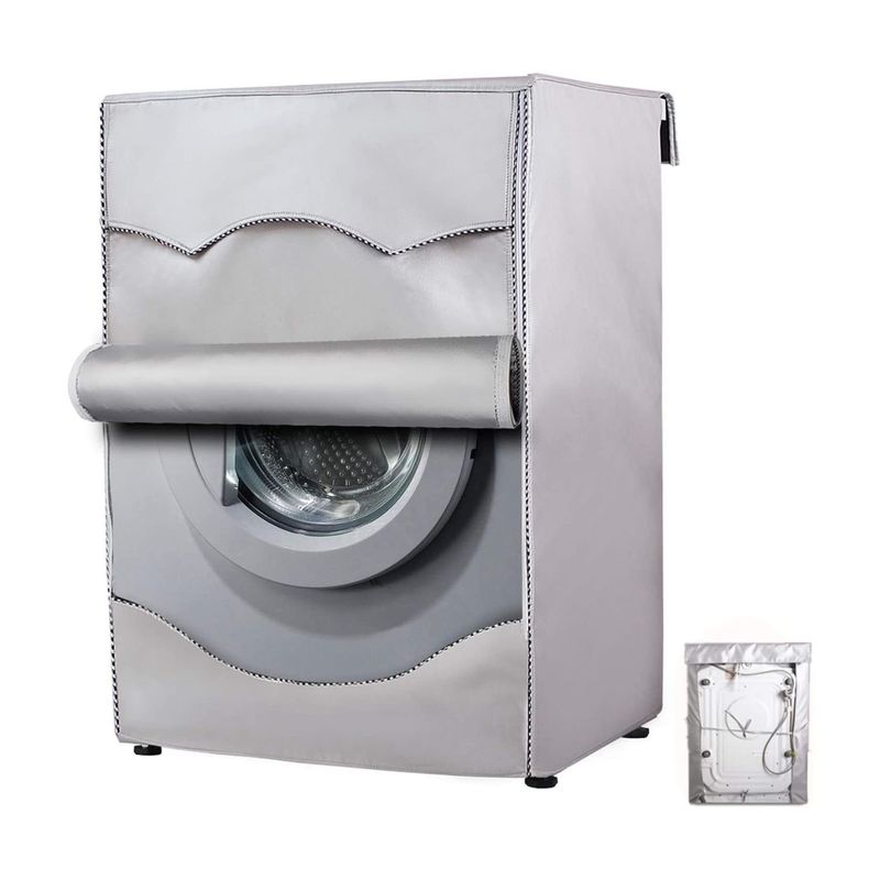 IMPORTCLICK - Funda Cobertor Impermeable Lavadora Secadora Frontal - Gris