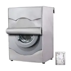 IMPORTCLICK - Funda Cobertor Impermeable Lavadora Secadora Frontal - Gris