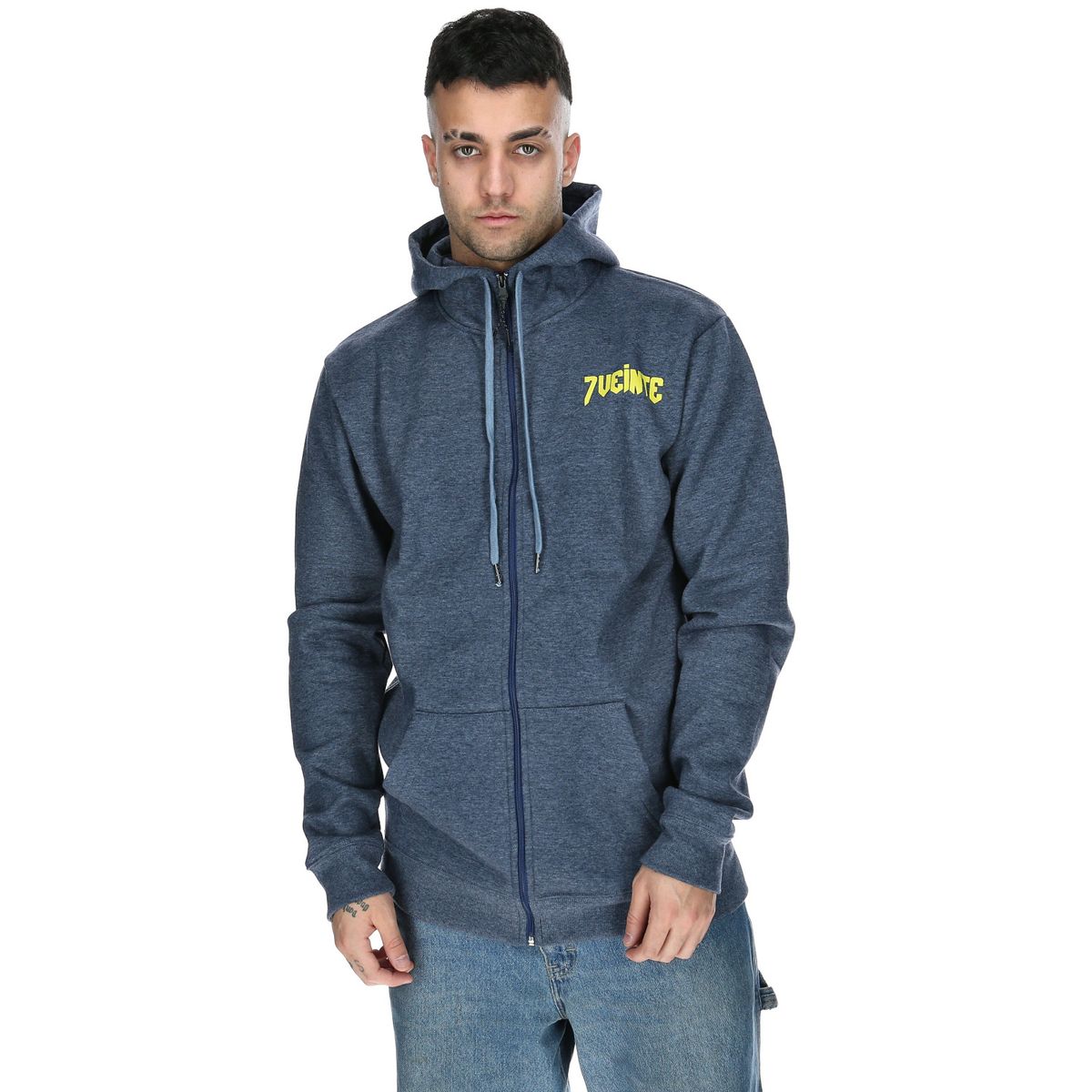 7VEINTE - Polerón Unisex 7Patch Azul 7VEINTE