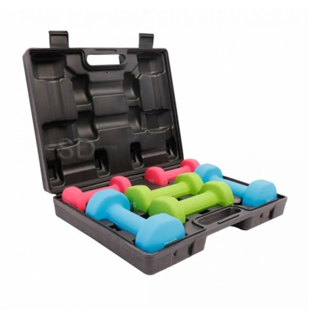 SDFIT - Maletin Set Neopreno Mancuernas 12 KG…