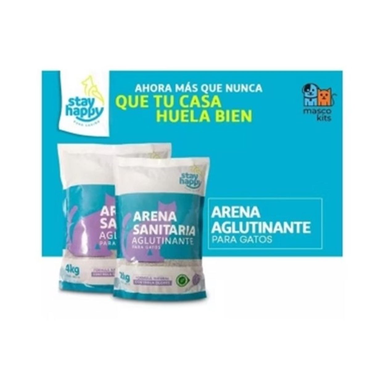 GENERICO - Arena Ultra Aglutinante Para Gatos 4kg Control Olores