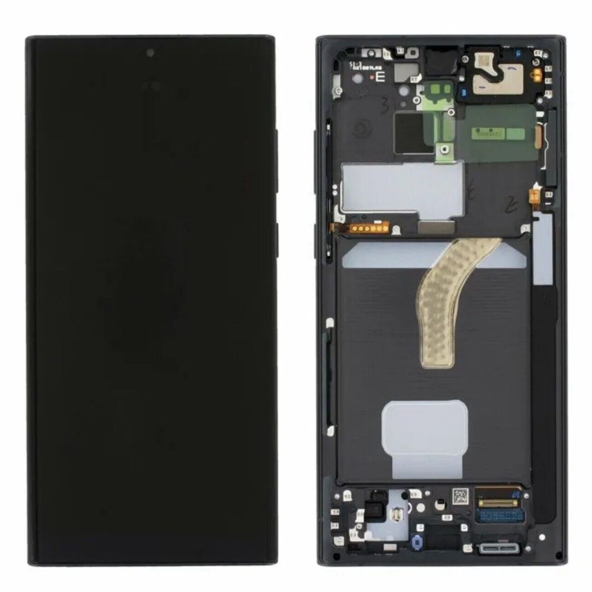 GENERICO - Pantalla completa con marco para Samsung S23 ULTRA…