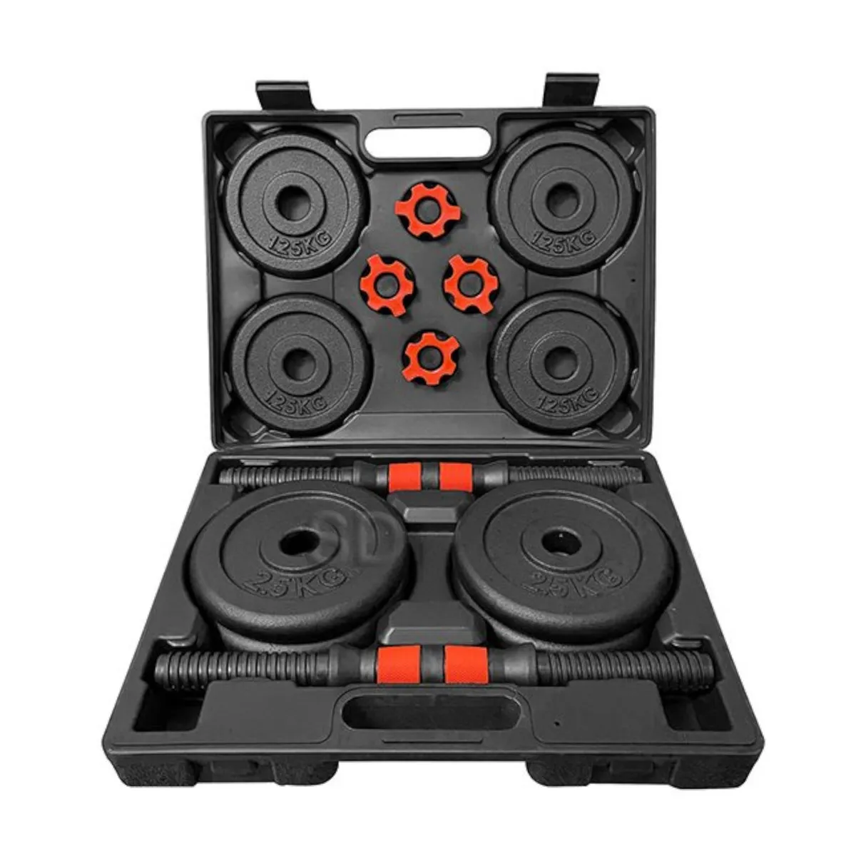 SDFIT - Maletin Set Discos de Fierro 15 KG…