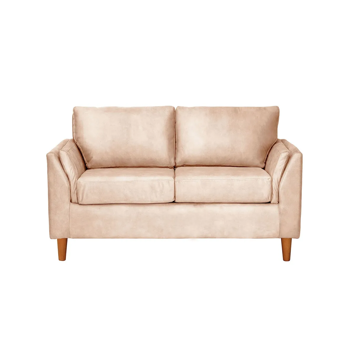 LATAM HOME - Sofá Milan 2 Cuerpos Cuero Kentucky Beige