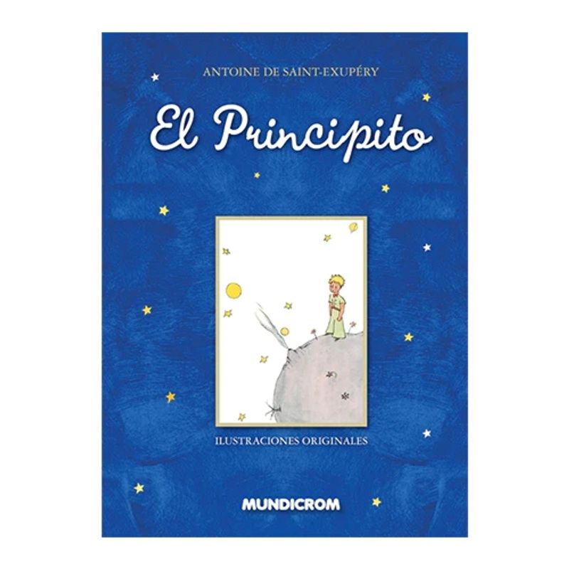 MUNDICROM - El Principito Edicion de Lujo Tapa Acolchada e Ilustrado - Mundicrom