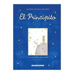 MUNDICROM - El Principito Edicion de Lujo Tapa Acolchada e Ilustrado -