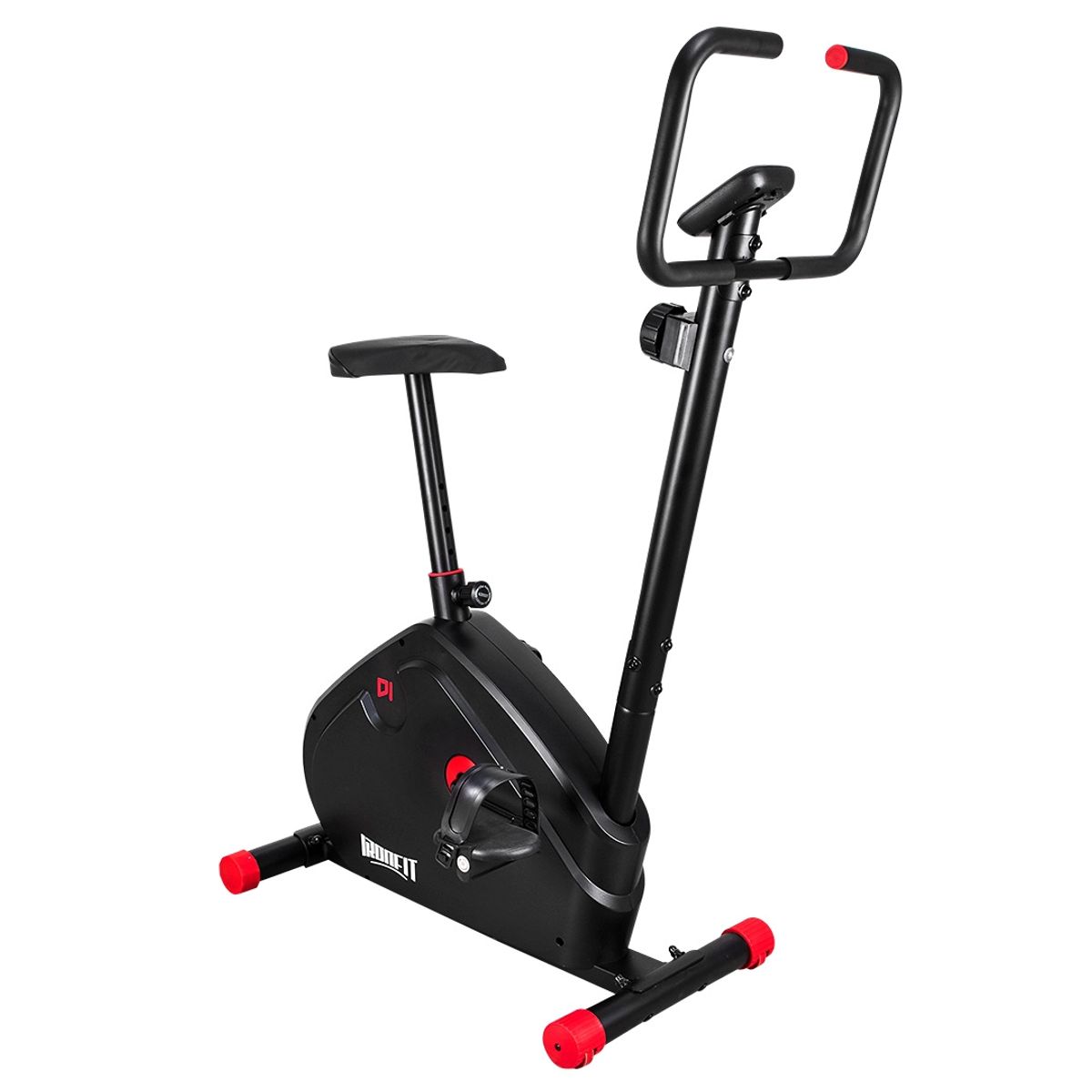 CITYSHOP - Bicicleta Estática Magnética Ironfit con Monitor LCD y Resistencia Ajustable 100 kg