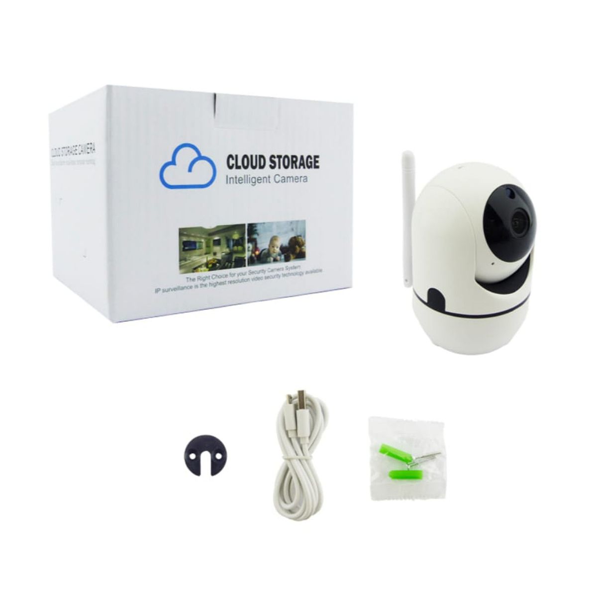 GENERICO - Cámara para interiores IP wifi TF con movimiento