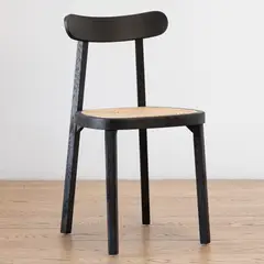 AMOBLE - Silla Comedor Martino negro Amoblé