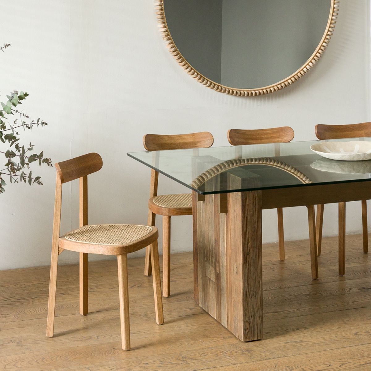 AMOBLE - Silla Comedor Martino Natural Amoblé