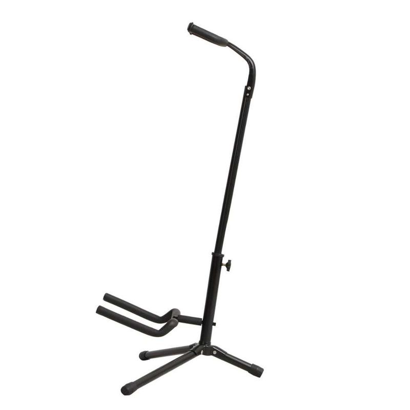 OEM - Soporte para Colgar Bajos o Guitarras Ajustable Reforzado - Negro