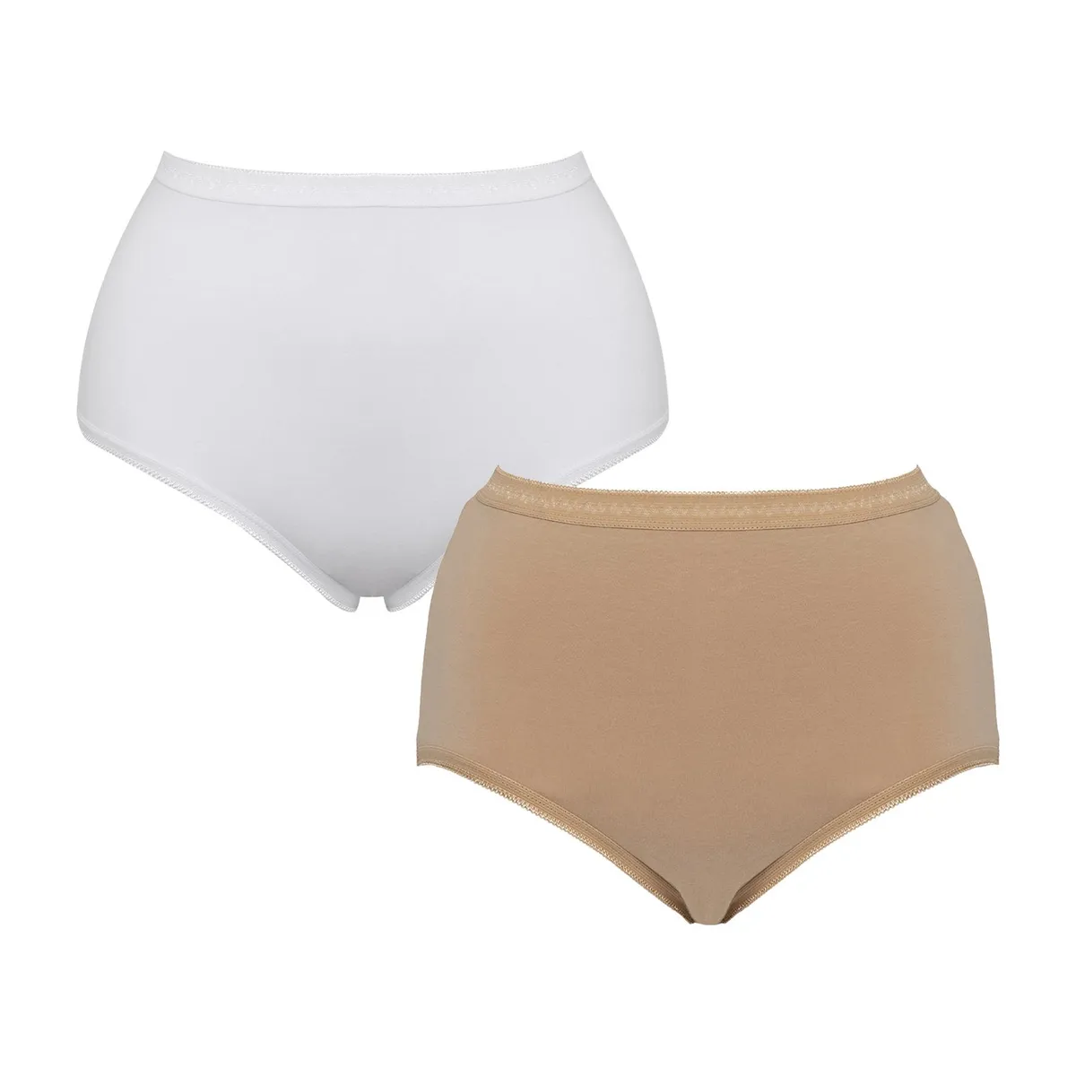 KAYSER - Pack 2x calzon maxi P21007-BEI Kayser KAYSER