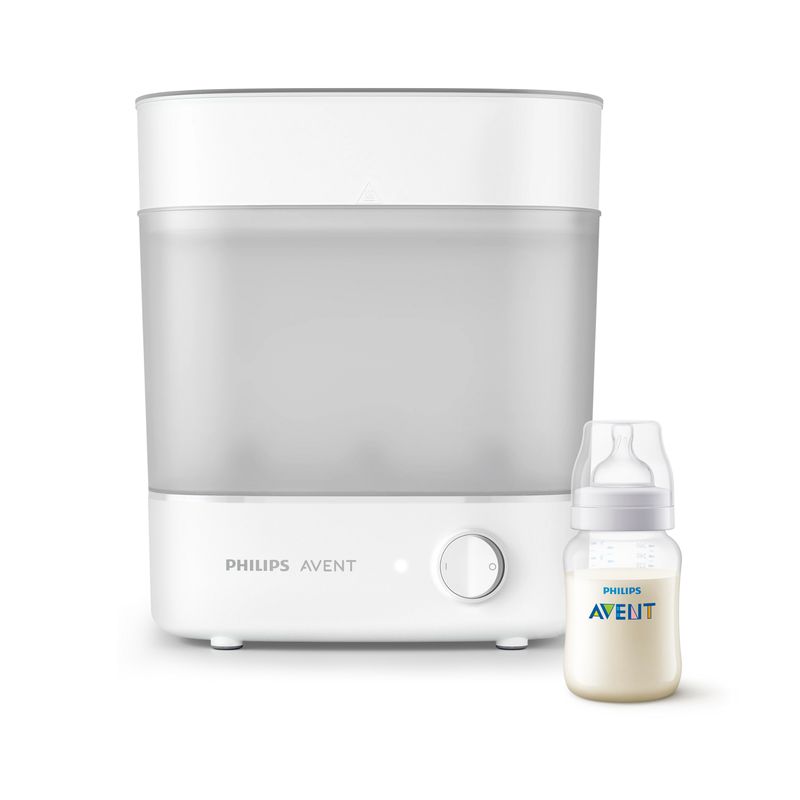 AVENT - Esterilizador premium con secador más biberón Avent