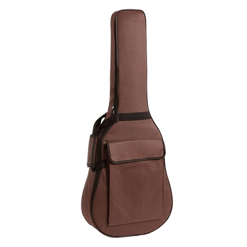 HENDRIX - Funda de Guitarra Acustica Acolchada Waterproof de 40" - Café