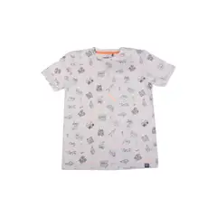 PILLIN - Polera Niño Gris claro