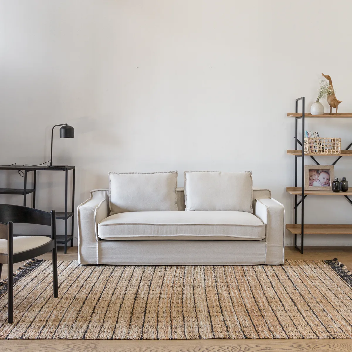 AMOBLE - Sofa Sven Beige 240 H Amoblé