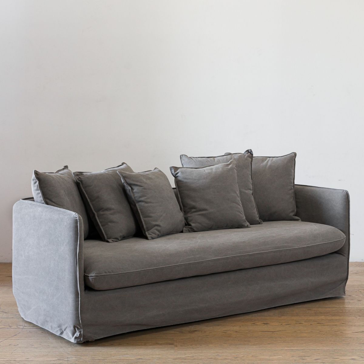 AMOBLE - Sofa Jacinta Gris H Amoblé