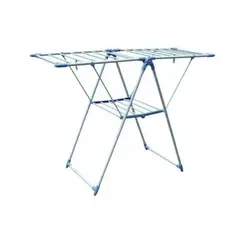 GENERICO - Tendedero De Ropa Plegable Rack 2 Niveles Útil Peq Espacios