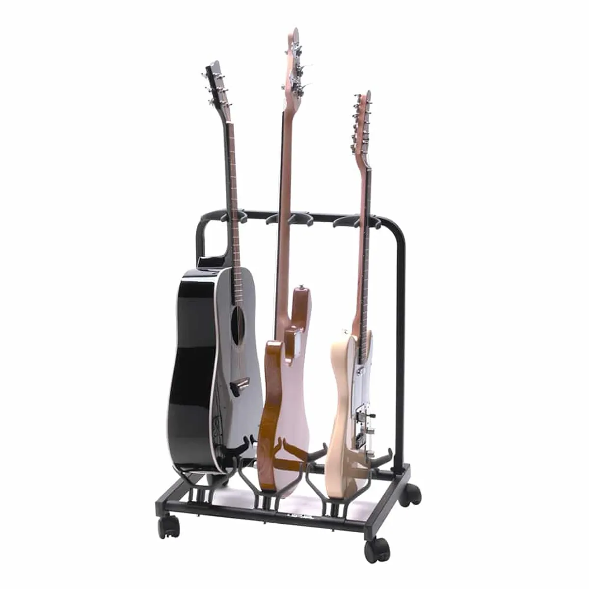 QUIKLOK - Soporte para 3 Guitarras con Ruedas GS430 - Quiklok