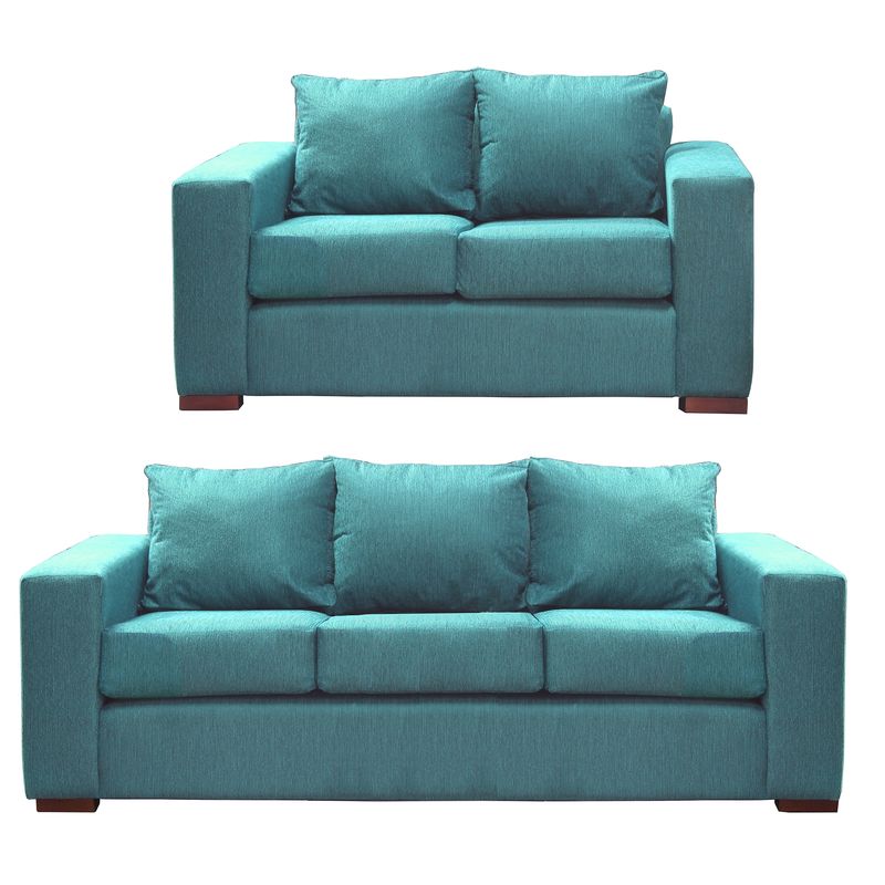 DKORA - Living City sofa 3 cuerpos + sofa 2 cuerpos Calipso