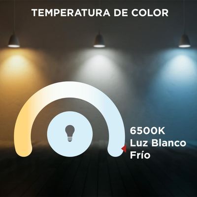 Imagen 2 del producto Proyector Led ByP 20w Luz Blanco Frío Con Sensor Movimiento