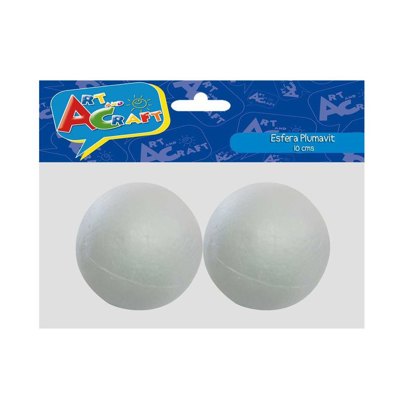 PRONOBEL - Pelota De Plumavit 10 cm Art & Craft