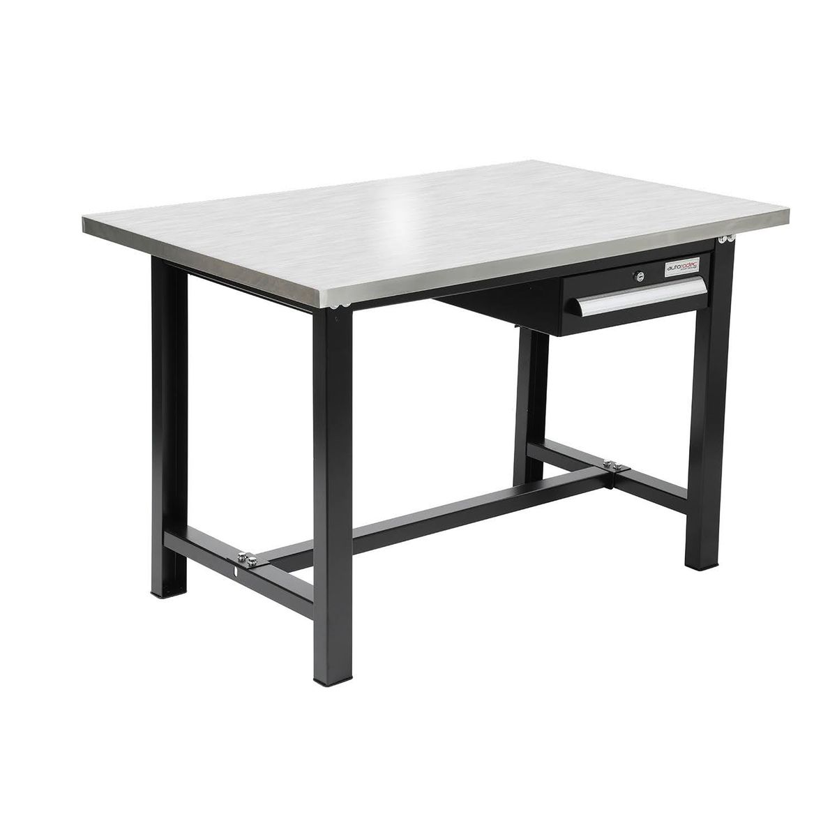 AUTORODEC - Mesón de trabajo 120x75x88cm acero inoxidable