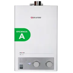 SPLENDID - Calefont 10 litros Gas licuado Tiro forzado