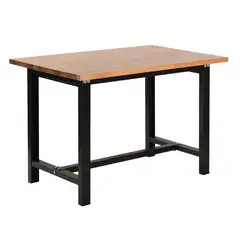 AUTORODEC - Mesón de trabajo 120X75X88 cm Cubierta Madera Sólida