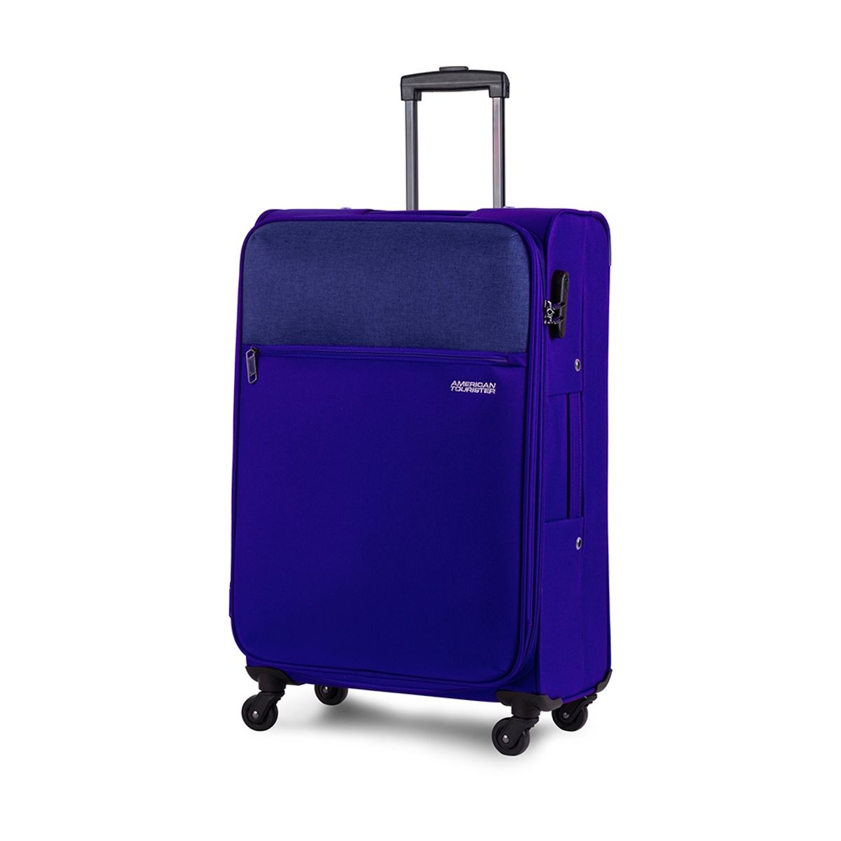 AMERICAN TOURISTER - Maleta de Viaje American Tourister Frankfurt Mediana Azul Blanda