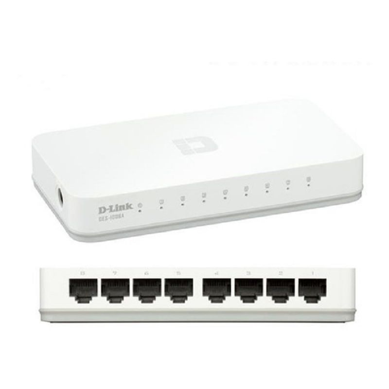 DLINK - Switch D-Link 8 Puertos 10/100 Mbps