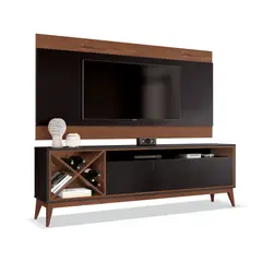 GENERICO - RACK PARA TV 58 PULGADAS MERLOT NEGRO - MEI