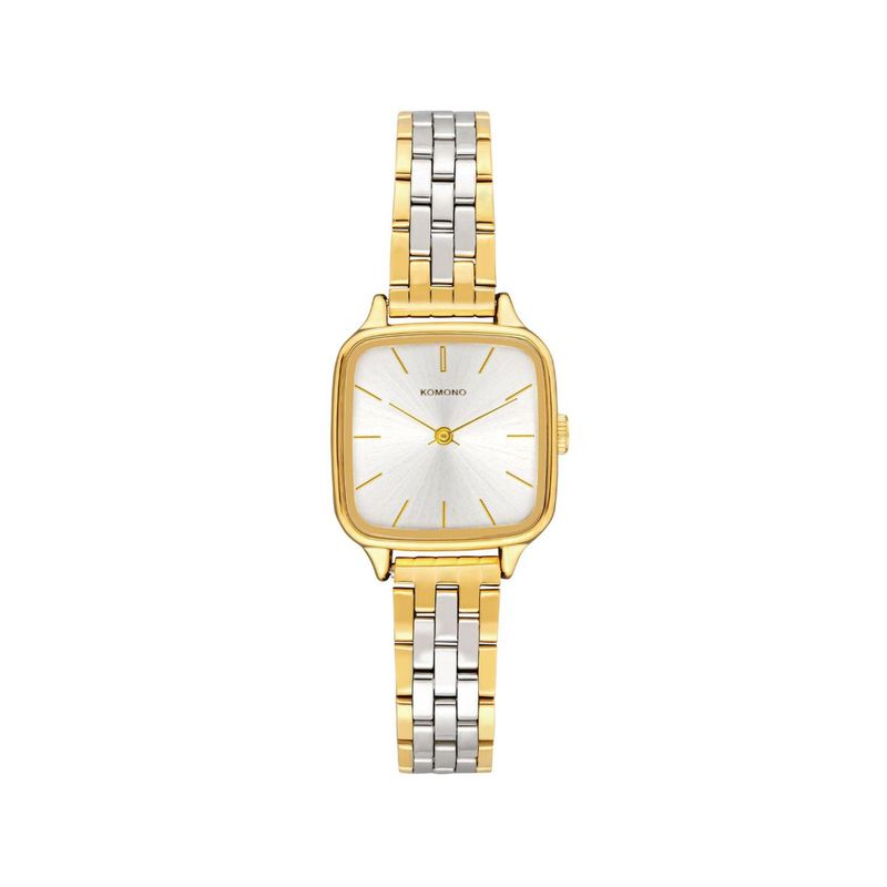 KOMONO - Reloj Análogo Mujer Kate Estate Gold Silver