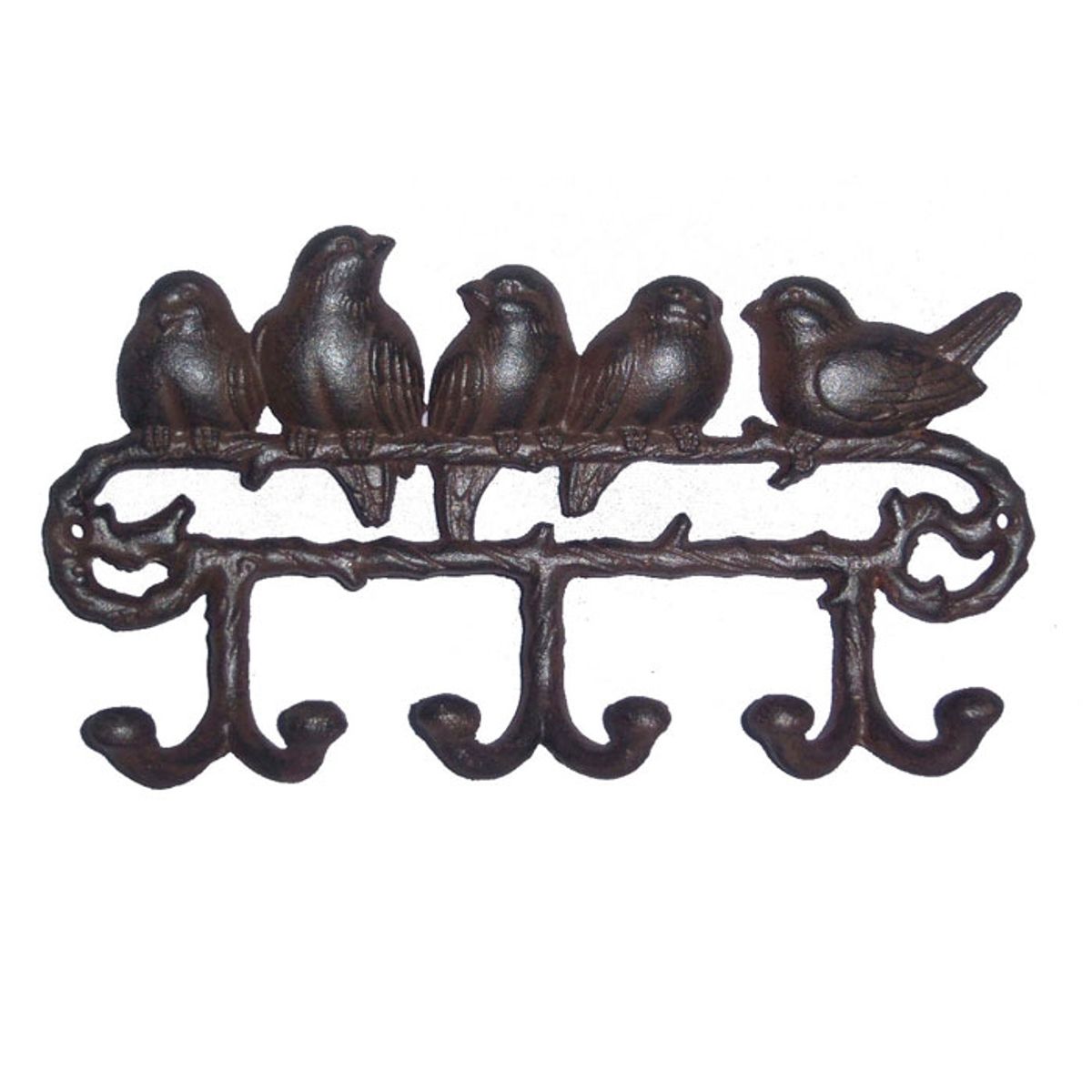 BRIC - Perchero de pared diseño pajaros