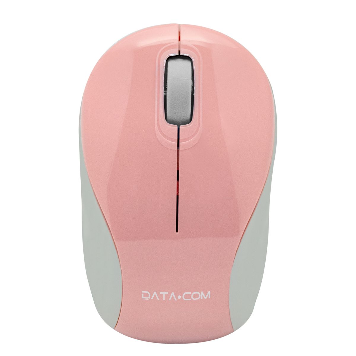 DATACOM - Mini Mouse Inalámbrico 3D Rosado Datacom