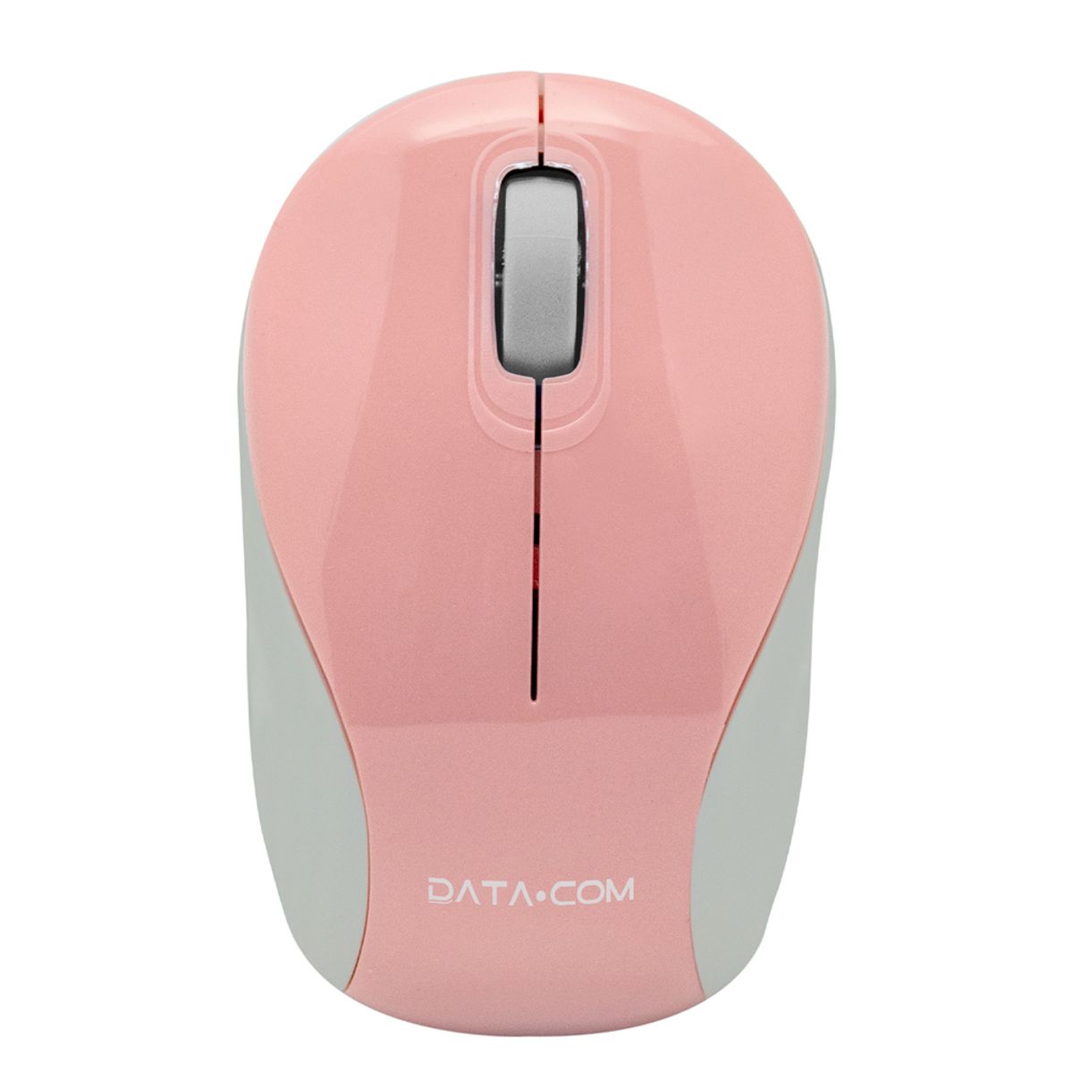 DATACOM - Mini Mouse Inalámbrico 3D Rosado Datacom