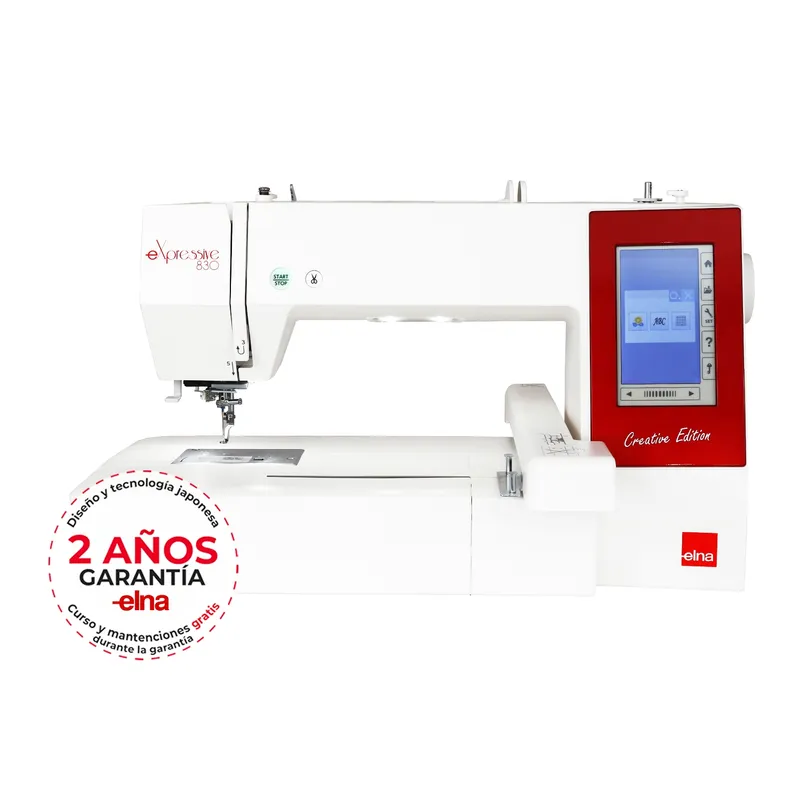 JANOME - Máquina bordadora Elna eXpressive 830CE