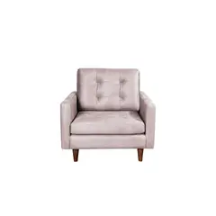 LATAM HOME - Sofá Napoles 1 Cuerpo Cuero Kentucky Beige