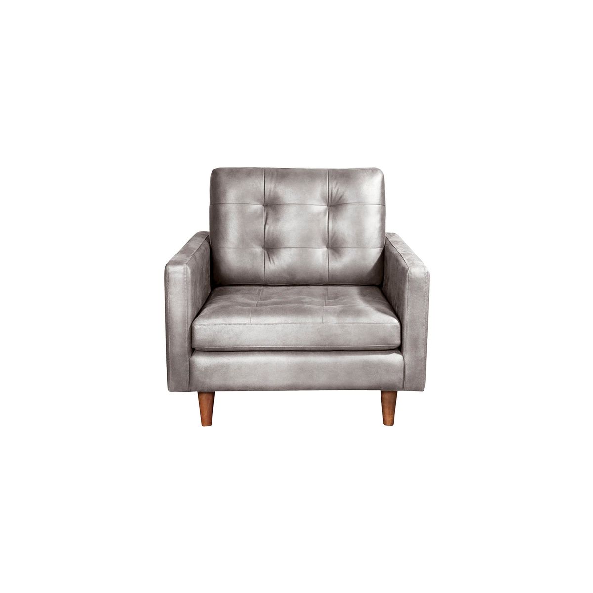 LATAM HOME - Sofá Latam Home Napoles 1 Cuerpo Gris