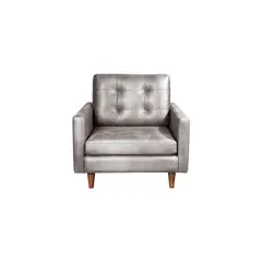 LATAM HOME - Sofá Napoles 1 Cuerpo Gris